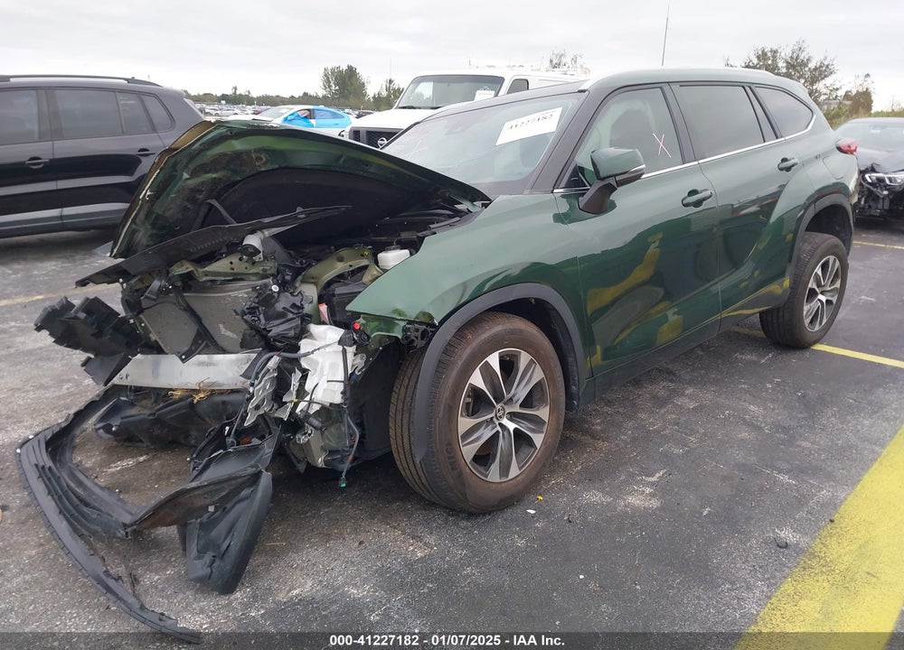 2023 TOYOTA HIGHLANDER XLE VIN: 5TDKDRAH4PS501860