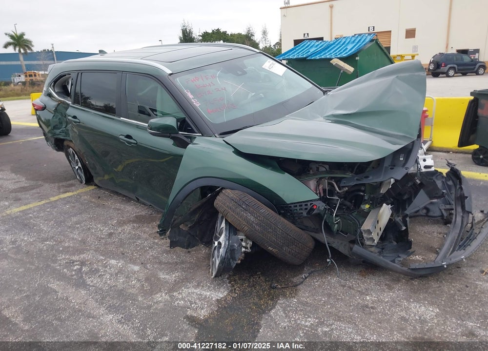 2023 TOYOTA HIGHLANDER XLE VIN: 5TDKDRAH4PS501860
