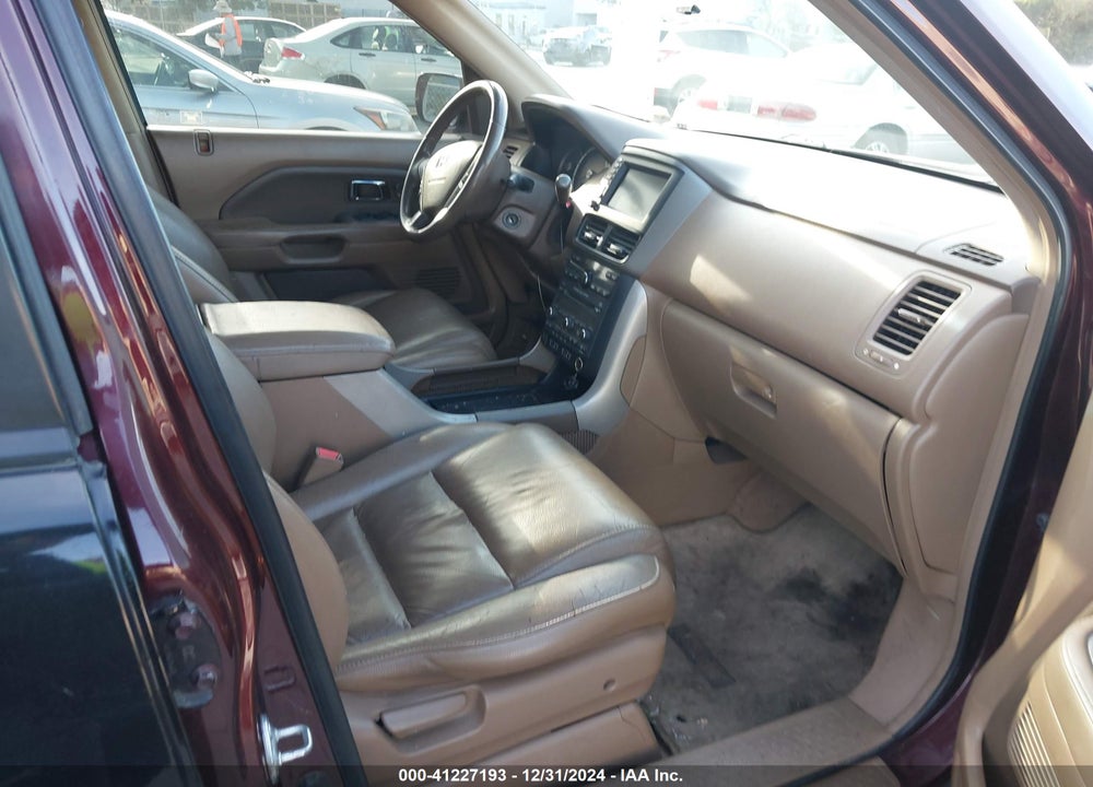 2007 HONDA PILOT EX-L VIN: 5FNYF18787B017343