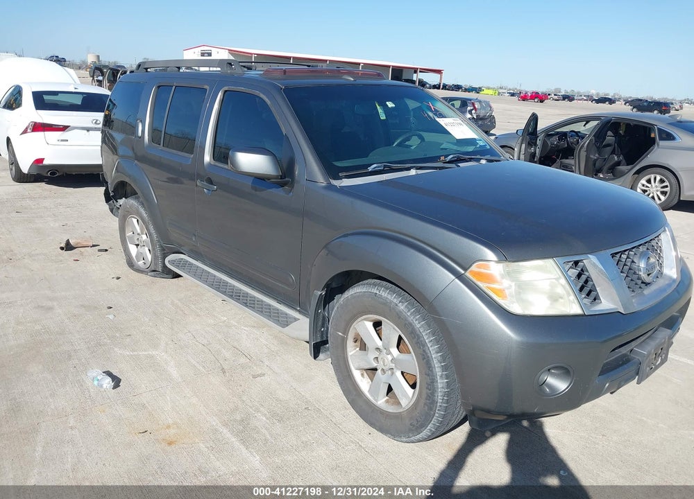 2008 NISSAN PATHFINDER SE VIN: 5N1AR18U48C665562
