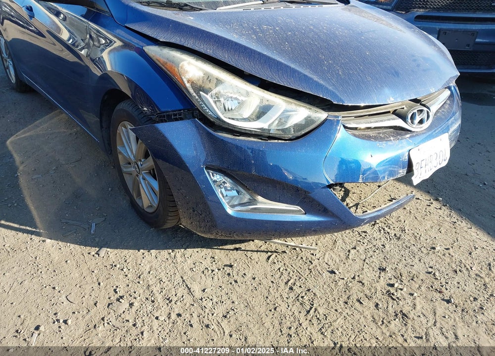 2016 HYUNDAI ELANTRA SE VIN: 5NPDH4AE2GH703852