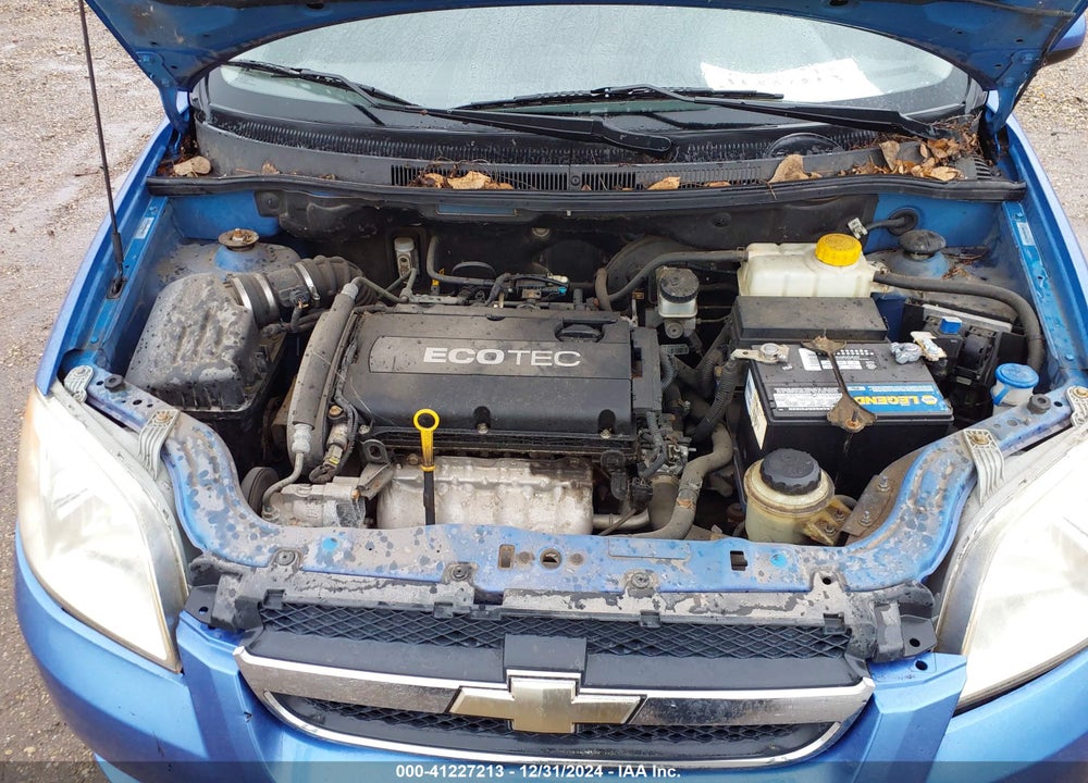 2009 CHEVROLET AVEO LS VIN: KL1TD56E99B397069
