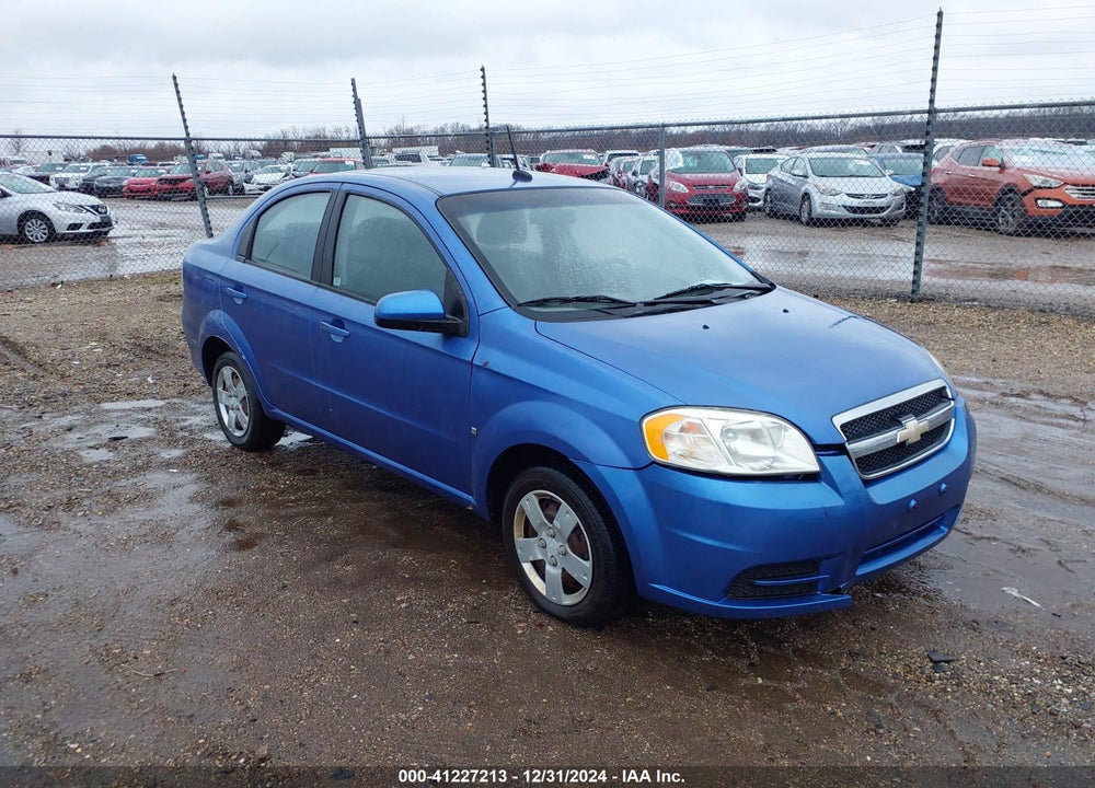 2009 CHEVROLET AVEO LS VIN: KL1TD56E99B397069