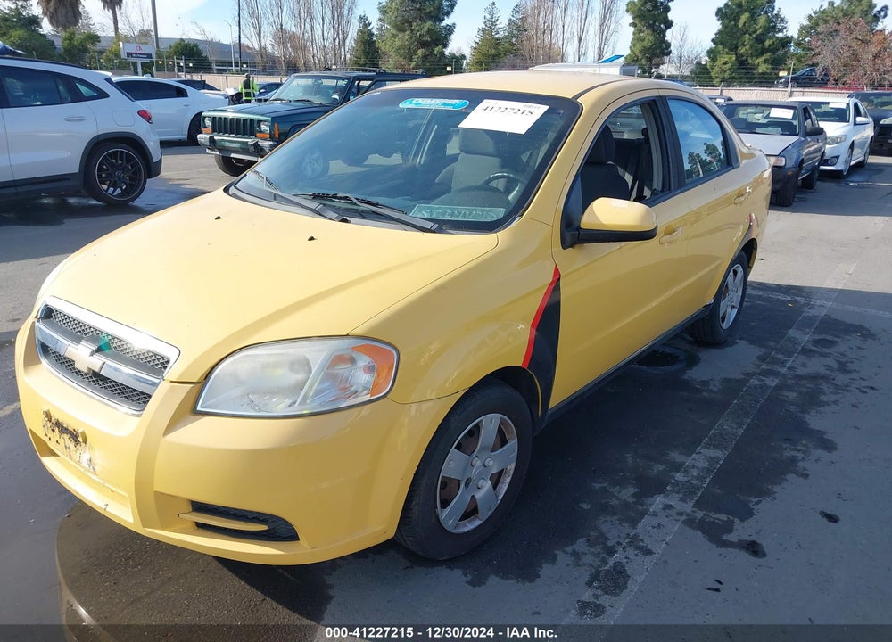 2010 CHEVROLET AVEO VIN: KL1TD5DE0AB044971