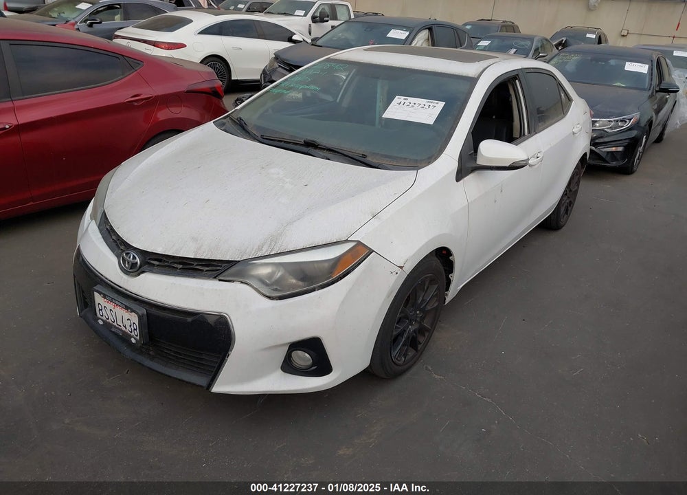 2016 TOYOTA COROLLA S W/SPECIAL EDITION PKG VIN: 2T1BURHE9GC515760