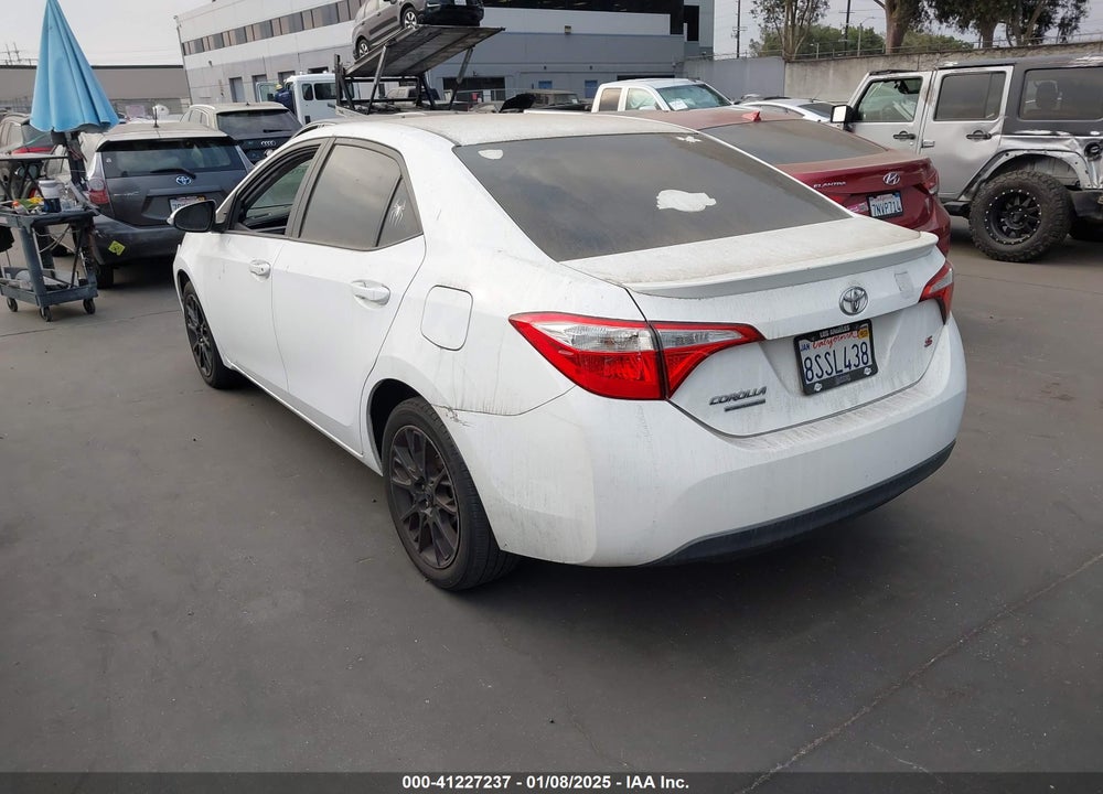 2016 TOYOTA COROLLA S W/SPECIAL EDITION PKG VIN: 2T1BURHE9GC515760