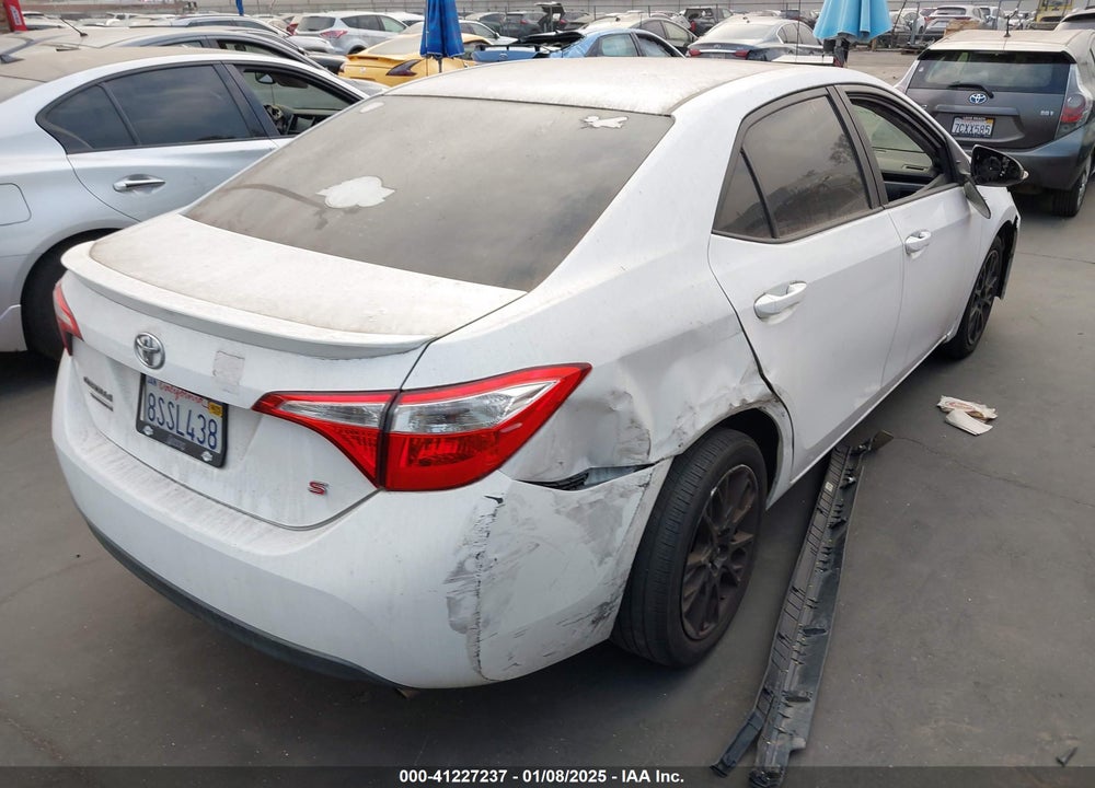 2016 TOYOTA COROLLA S W/SPECIAL EDITION PKG VIN: 2T1BURHE9GC515760