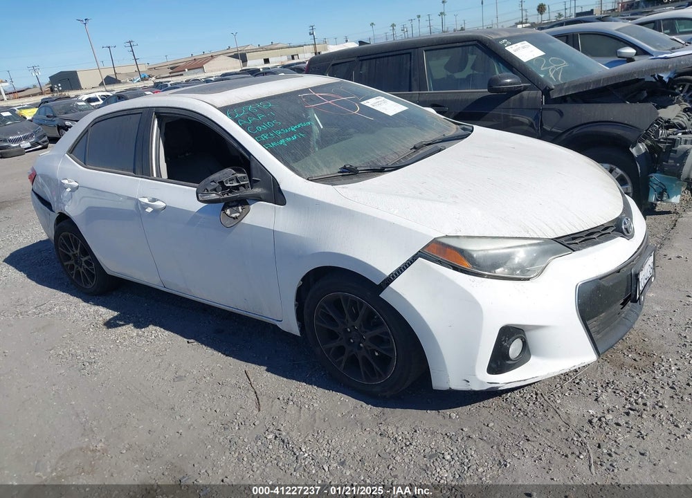 2016 TOYOTA COROLLA S W/SPECIAL EDITION PKG VIN: 2T1BURHE9GC515760