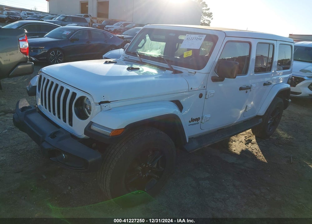2020 JEEP WRANGLER UNLIMITED SAHARA ALTITUDE 4X4 VIN: 1C4HJXEG9LW300801