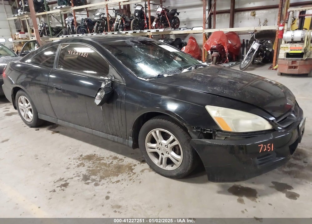 2007 HONDA ACCORD 2.4 EX VIN: 1HGCM727X7A011761
