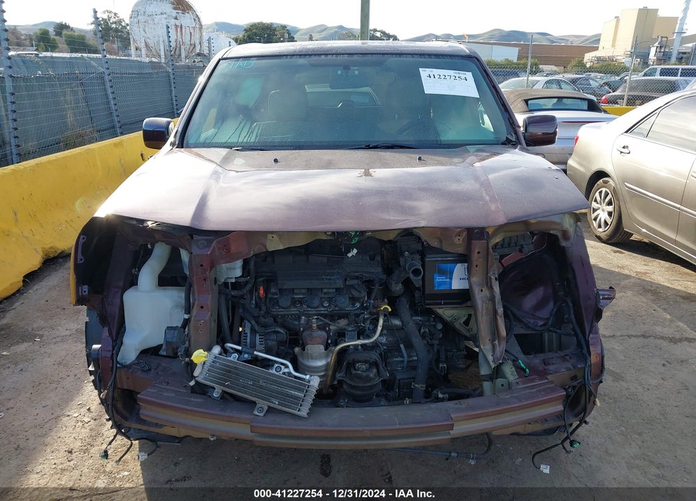 2013 HONDA PILOT EX VIN: 5FNYF4H4XDB083931