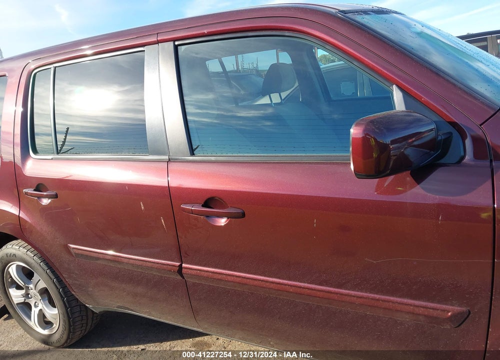2013 HONDA PILOT EX VIN: 5FNYF4H4XDB083931