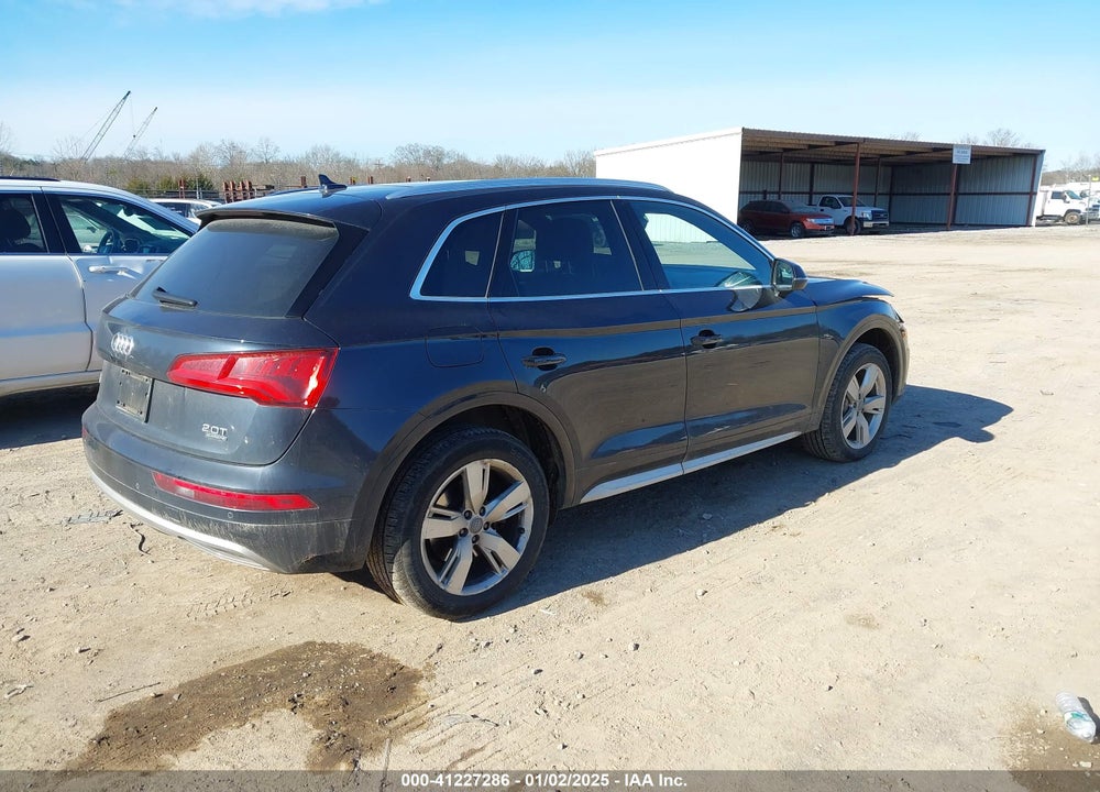 2018 AUDI Q5 2.0T PREMIUM VIN: WA1BNAFY9J2085434