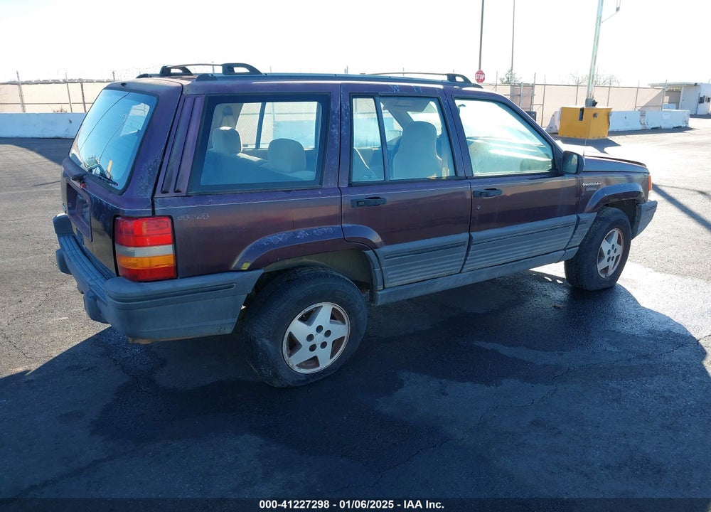 1995 JEEP GRAND CHEROKEE LAREDO VIN: 1J4GZ58S2SC658339