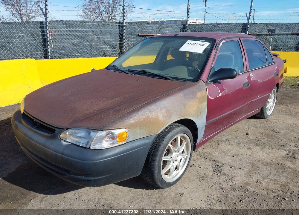 1998 TOYOTA COROLLA CE VIN: 1NXBR12E9WZ048784
