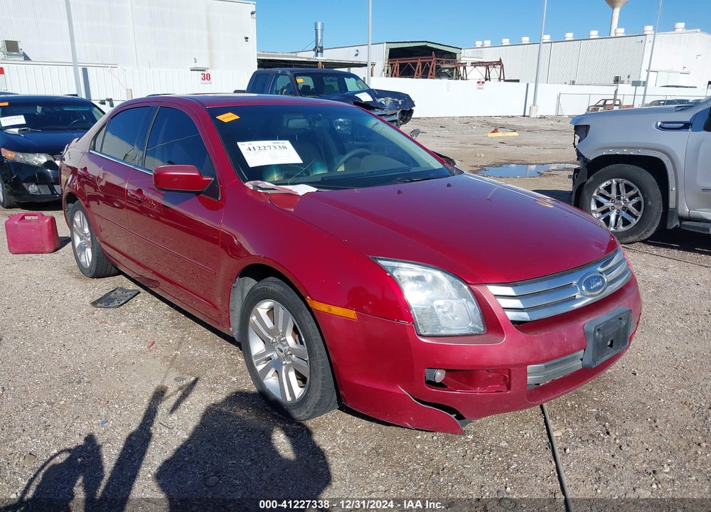 2006 FORD FUSION SEL VIN: 3FAFP08Z76R160187