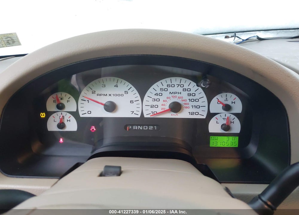 2007 FORD F-150 LARIAT/STX/XL/XLT VIN: 1FTPX12547FB89655