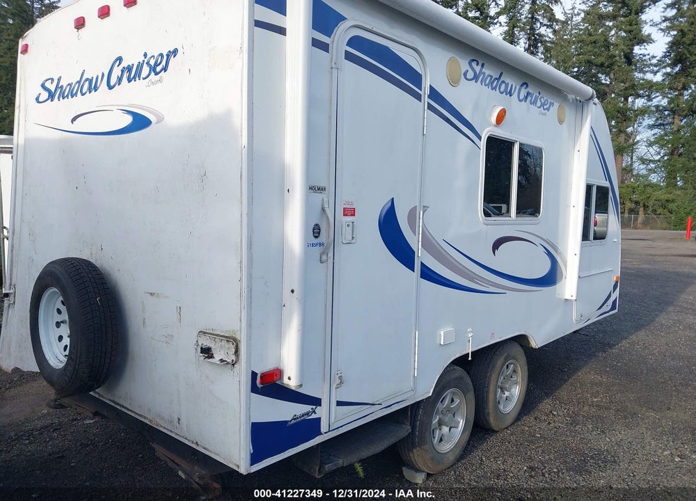 2010 CRUISER SHADOW  TRAVEL TRAILER VIN: 5RXTD1826A1018380