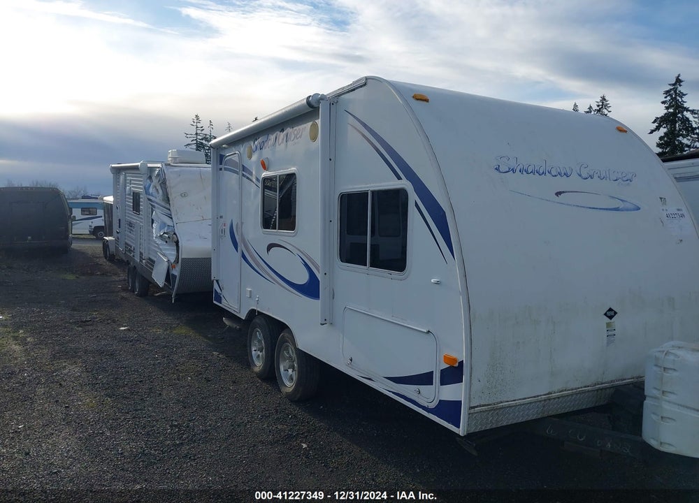 2010 CRUISER SHADOW  TRAVEL TRAILER VIN: 5RXTD1826A1018380