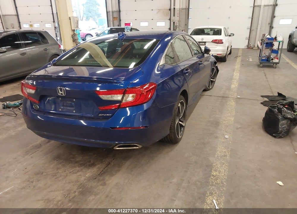 2018 HONDA ACCORD SPORT VIN: 1HGCV1F39JA201267