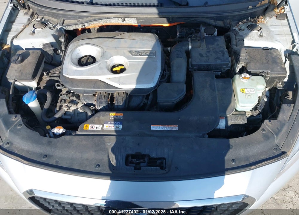 2016 HYUNDAI SONATA HYBRID SE VIN: KMHE24L12GA012677