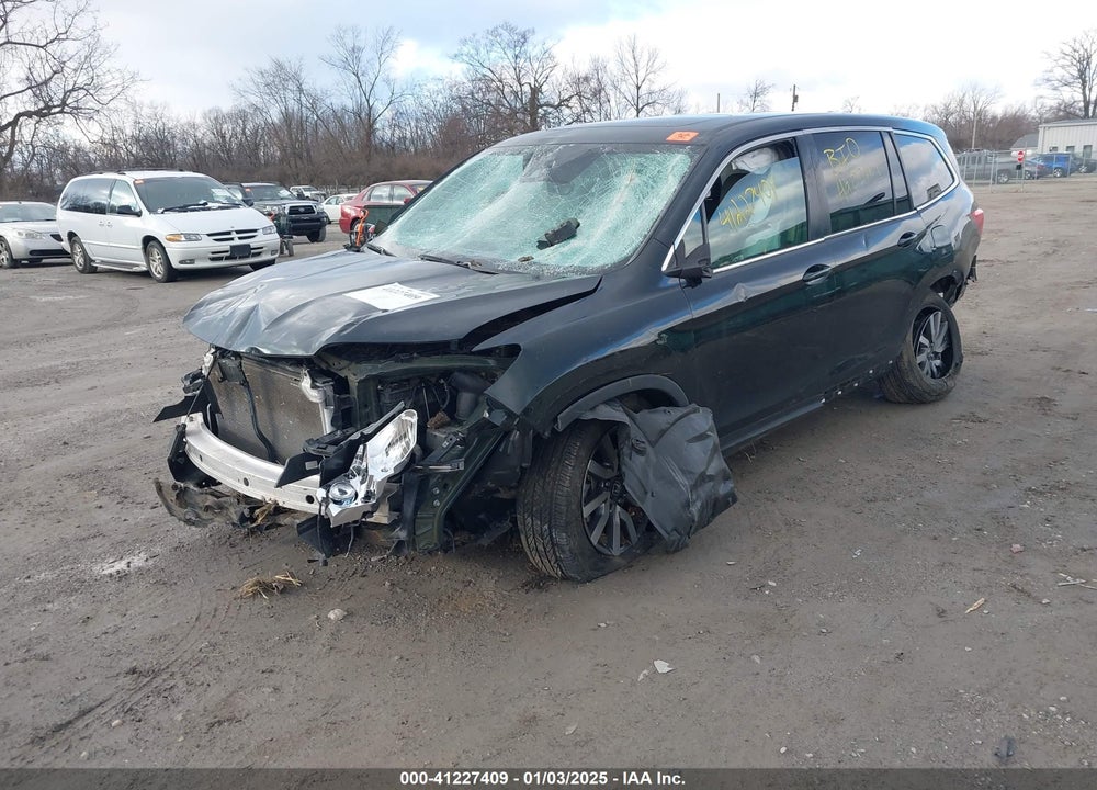 2021 HONDA PILOT AWD EX-L VIN: 5FNYF6H51MB004537