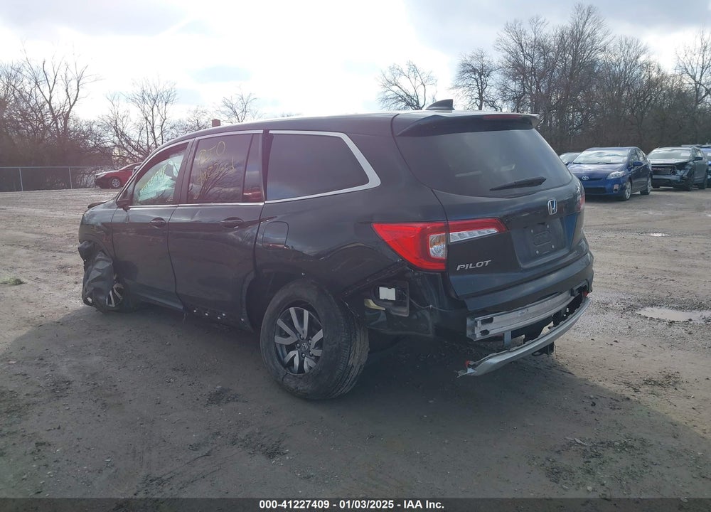 2021 HONDA PILOT AWD EX-L VIN: 5FNYF6H51MB004537