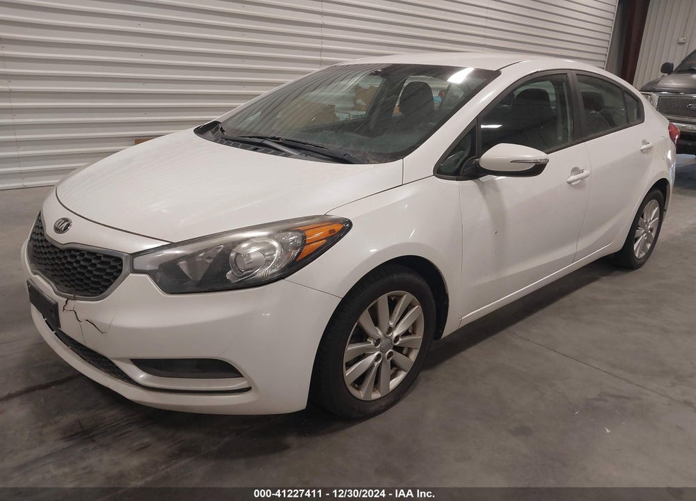 2014 KIA FORTE LX VIN: KNAFX4A67E5227399