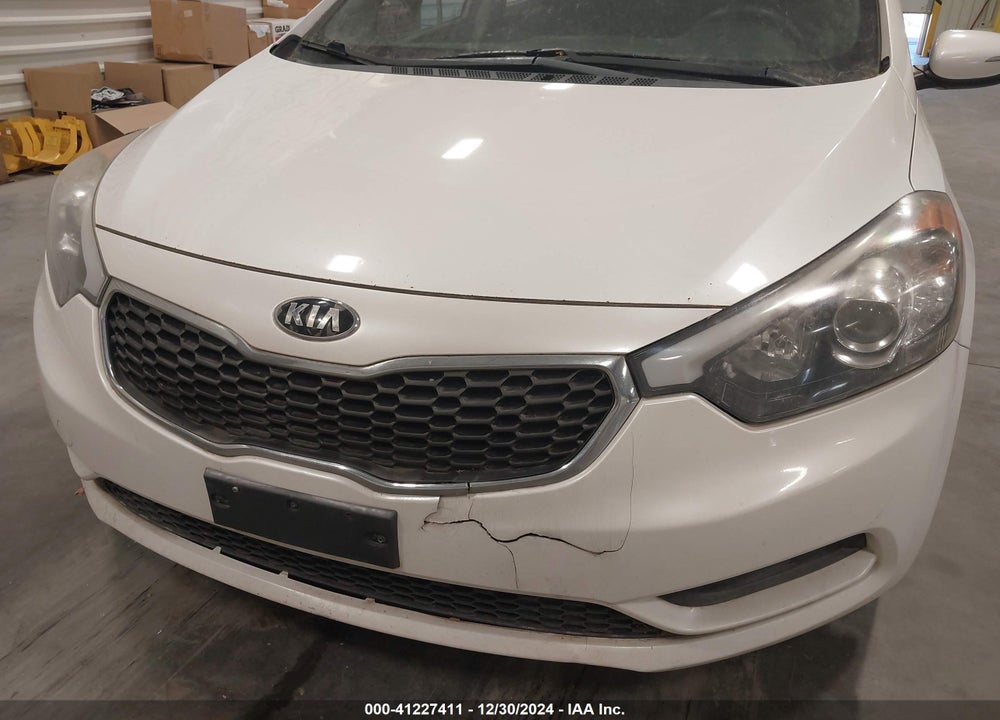 2014 KIA FORTE LX VIN: KNAFX4A67E5227399