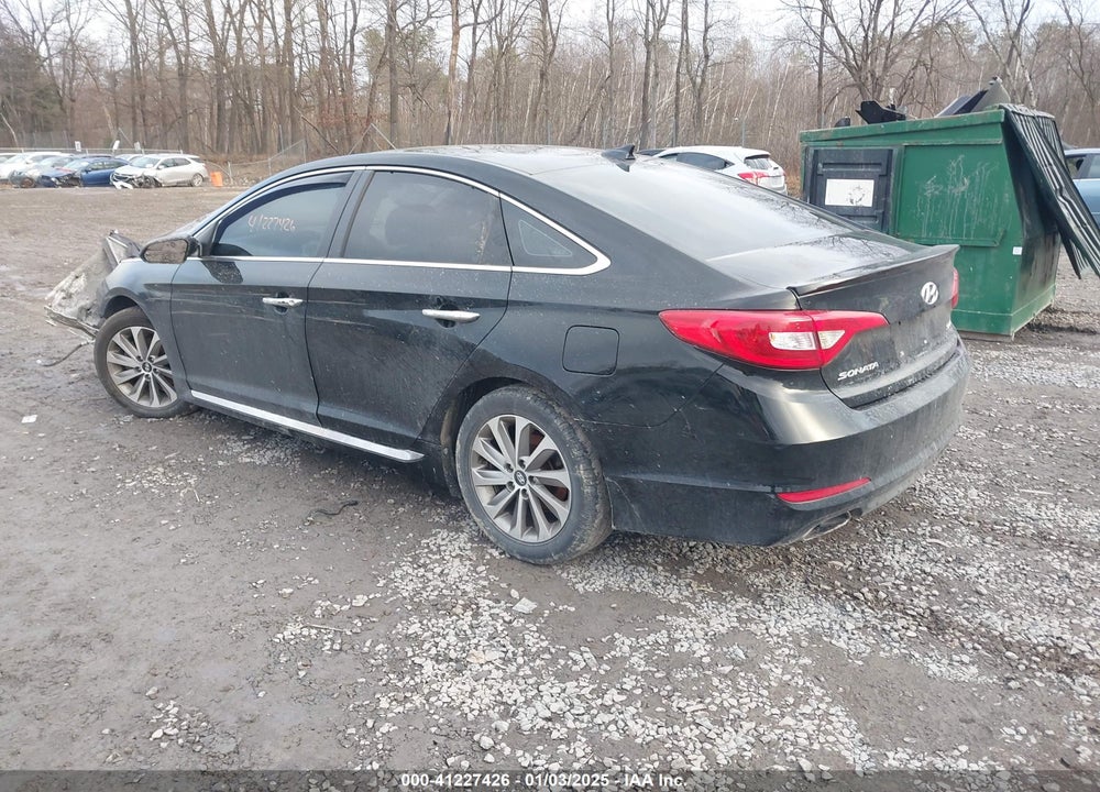 2017 HYUNDAI SONATA VIN: 5NPE34AFXHH438448