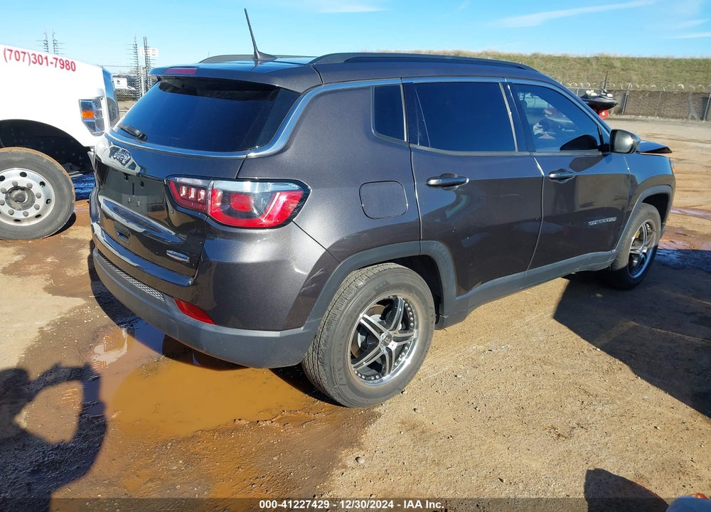 2018 JEEP COMPASS LATITUDE FWD VIN: 3C4NJCBB7JT137105