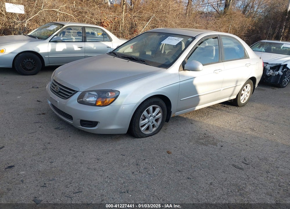 2009 KIA SPECTRA EX VIN: KNAFE222895645322