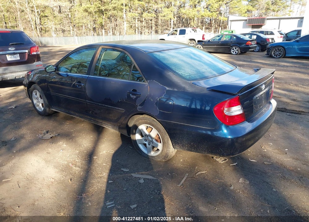 2002 TOYOTA CAMRY SE VIN: JTDBE32K620036224