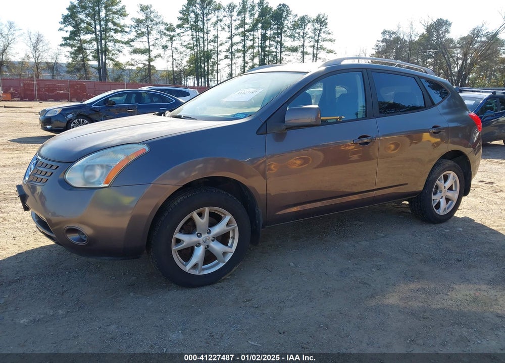 2008 NISSAN ROGUE SL VIN: JN8AS58T48W015205