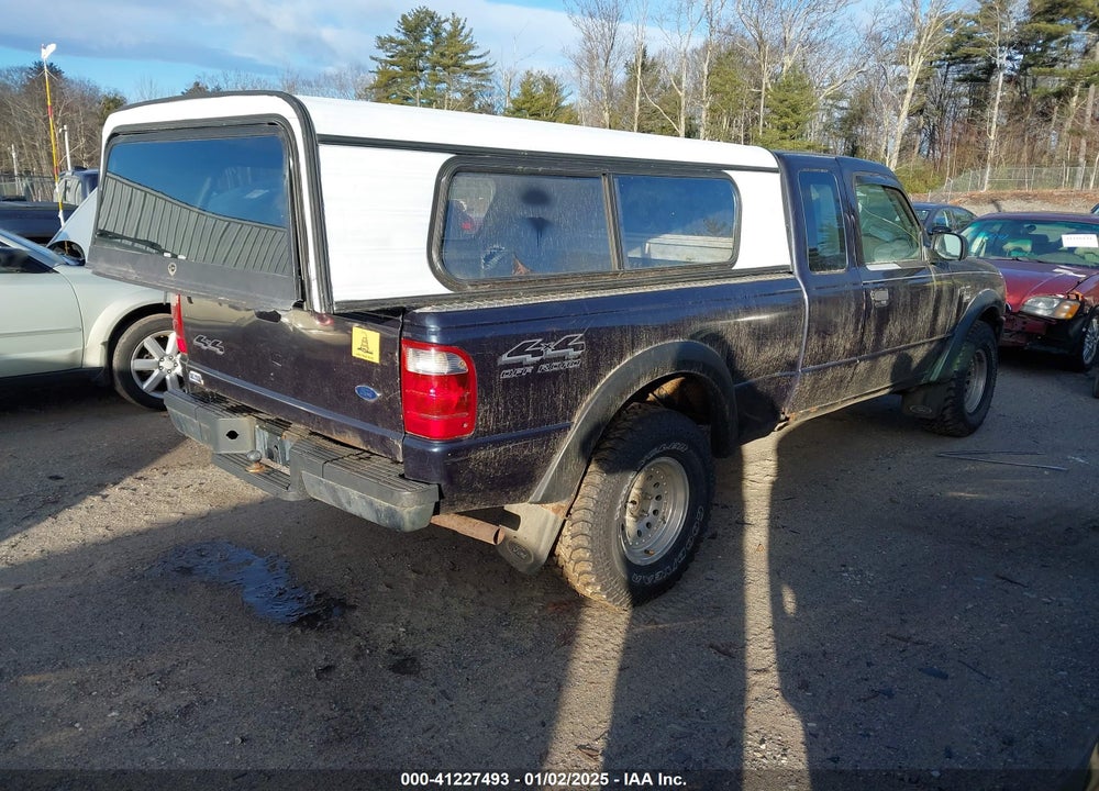 2002 FORD RANGER EDGE/XLT VIN: 1FTZR45E32TA22486