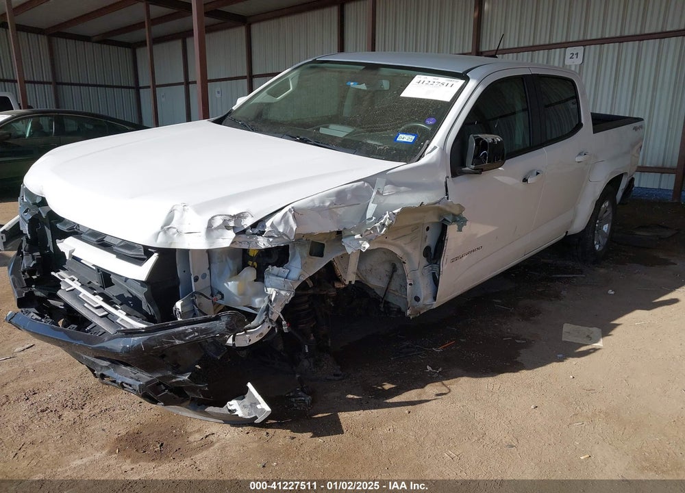 2022 CHEVROLET COLORADO VIN: 1GCGTCENXN1284315