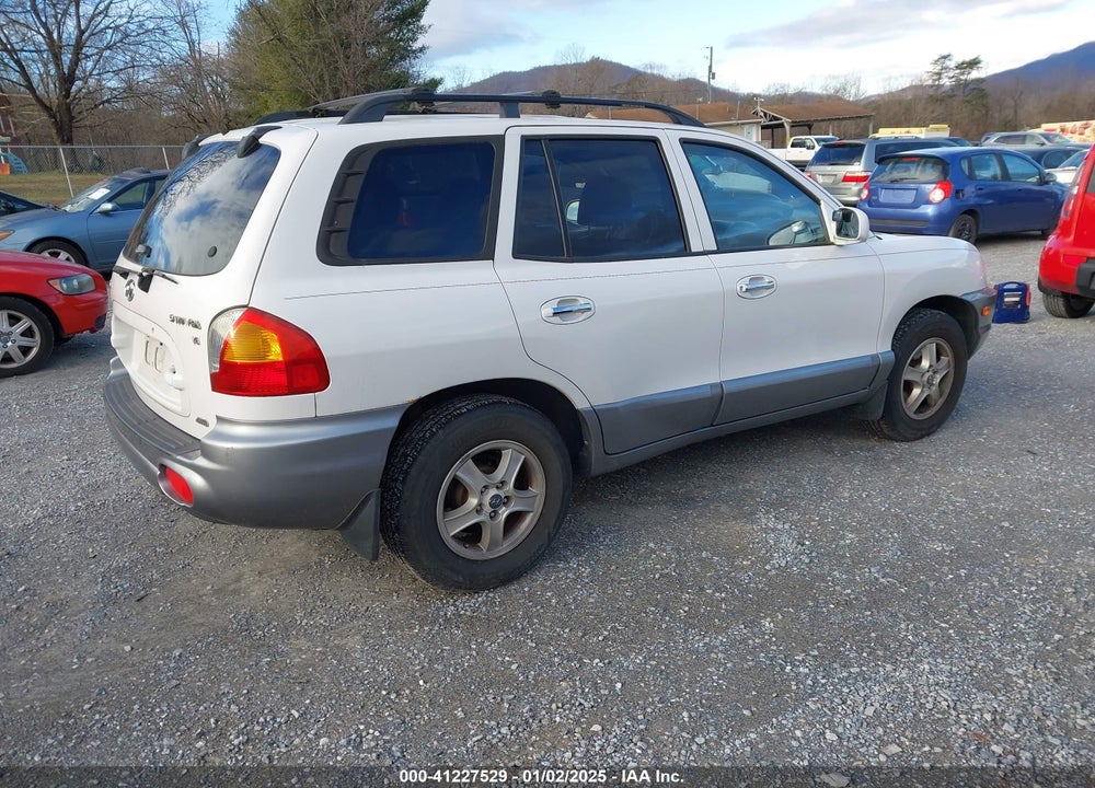 2003 HYUNDAI SANTA FE GLS/LX VIN: KM8SC73D83U379281