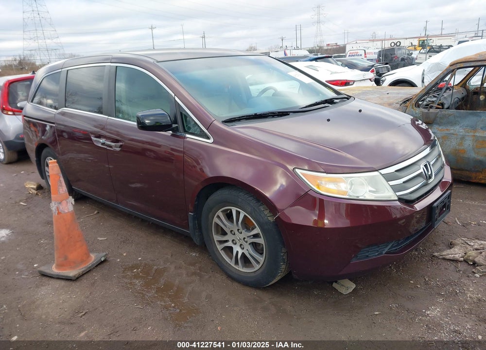 2011 HONDA ODYSSEY EX VIN: 5FNRL5H49BB021811