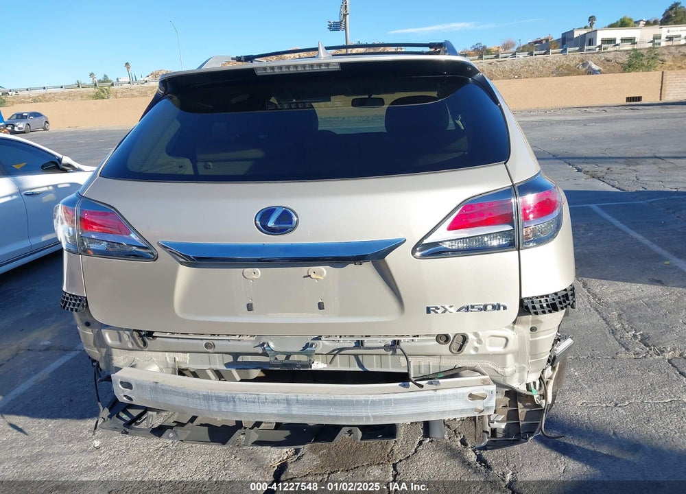 2015 LEXUS RX 450H VIN: 2T2BC1BA4FC002520