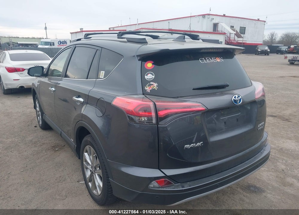 2017 TOYOTA RAV4 HYBRID LIMITED VIN: JTMDJREVXHD085926