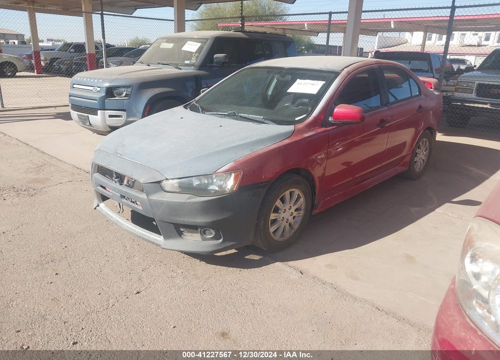 2011 MITSUBISHI LANCER GTS VIN: JA32U8FW2BU011714