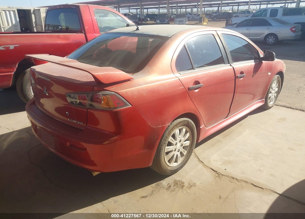 2011 MITSUBISHI LANCER GTS VIN: JA32U8FW2BU011714