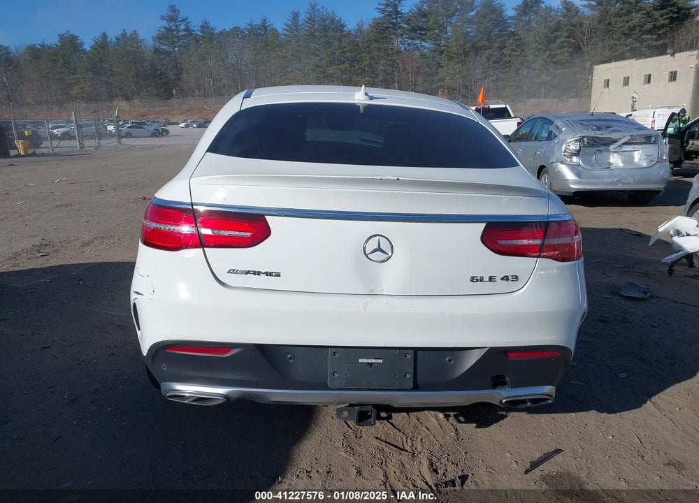 2017 MERCEDES-BENZ AMG GLE 43 COUPE 4MATIC VIN: 4JGED6EB0HA078089