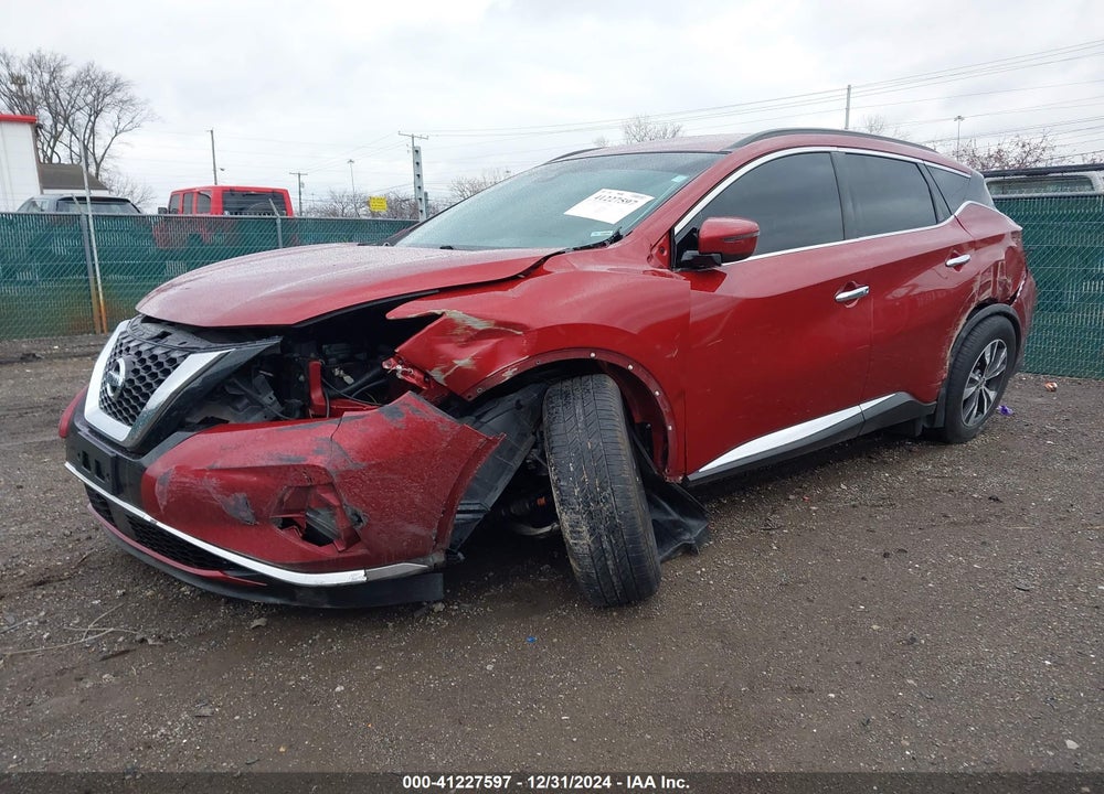2020 NISSAN MURANO SV INTELLIGENT AWD VIN: 5N1AZ2BS4LN131570