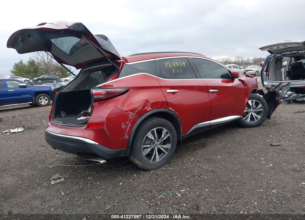 2020 NISSAN MURANO SV INTELLIGENT AWD VIN: 5N1AZ2BS4LN131570