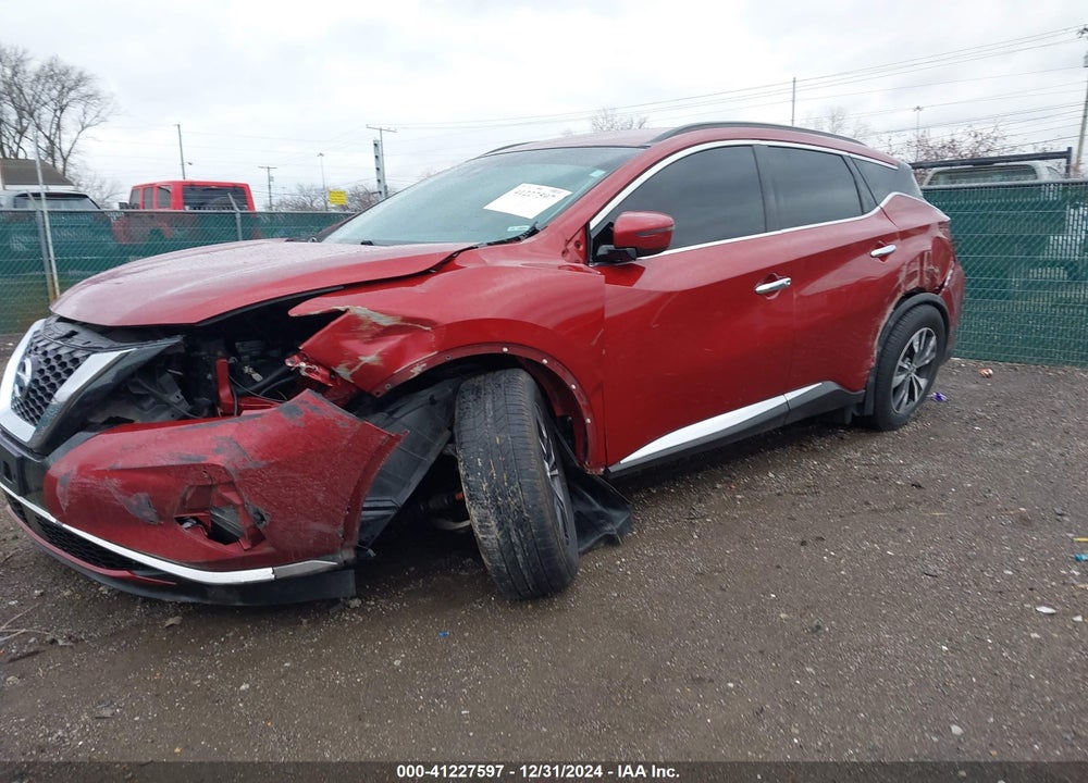 2020 NISSAN MURANO SV INTELLIGENT AWD VIN: 5N1AZ2BS4LN131570