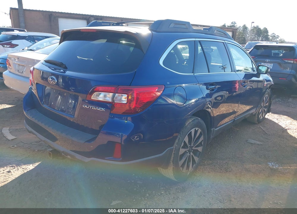 2015 SUBARU OUTBACK 2.5I LIMITED VIN: 4S4BSBLC5F3273314