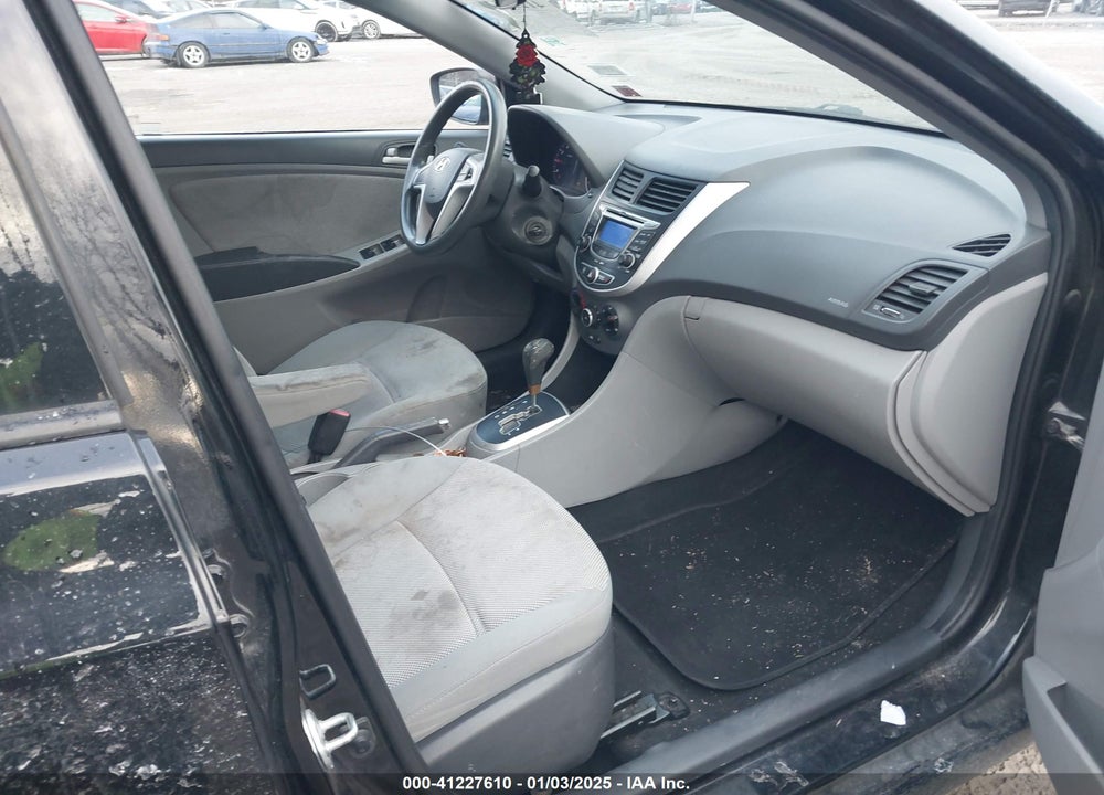 2012 HYUNDAI ACCENT GS VIN: KMHCT5AE0CU058694