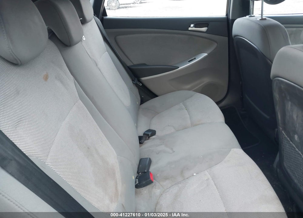 2012 HYUNDAI ACCENT GS VIN: KMHCT5AE0CU058694