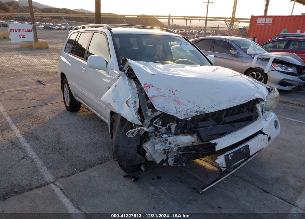 2006 TOYOTA HIGHLANDER HYBRID LIMITED V6 VIN: JTEEW21AX60005444